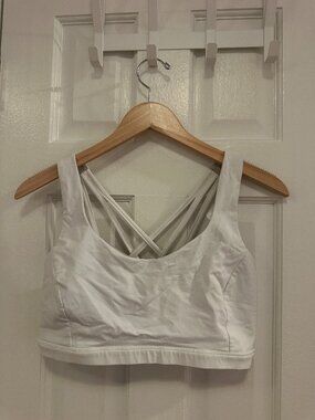 Lululemon Strappy Bra White (Size 12)
